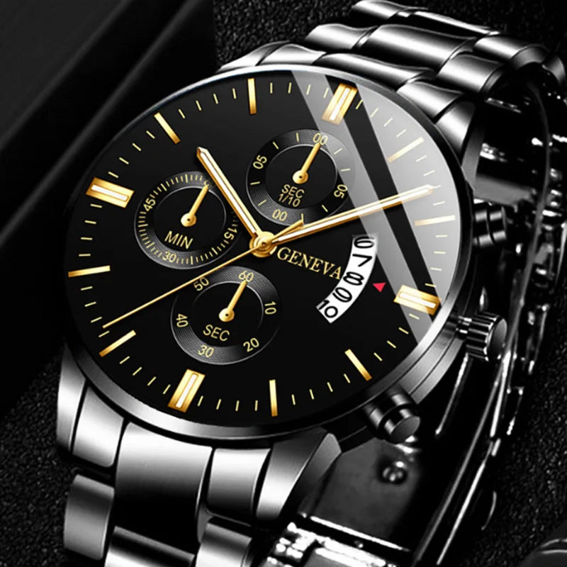 Reloj Elegante de Cuarzo para Hombre