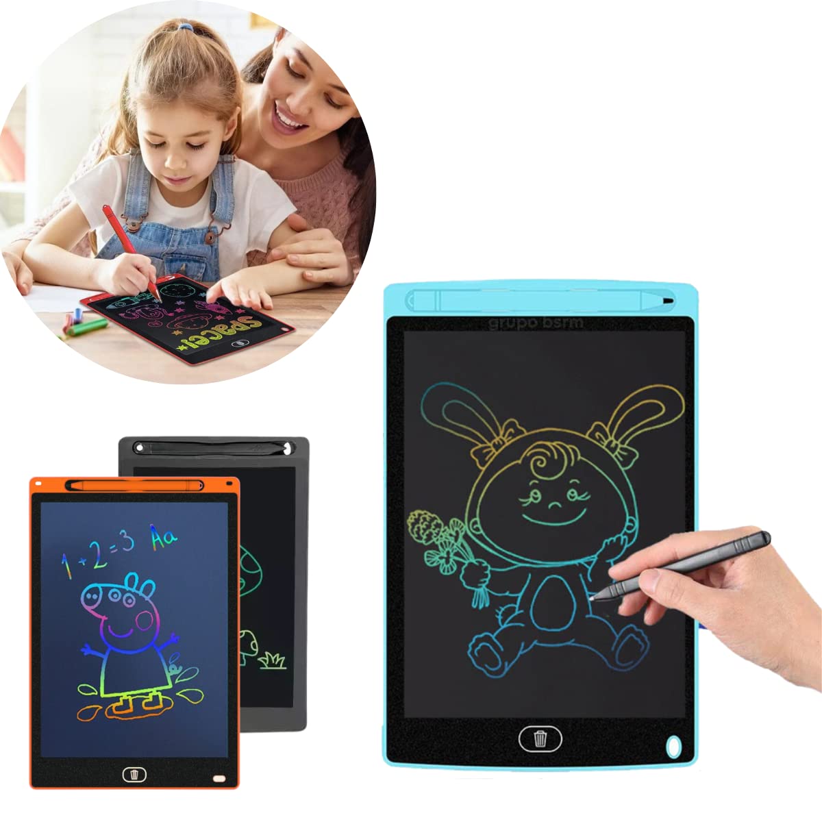 Pizarra LCD Infantil para Dibujar y Escribir